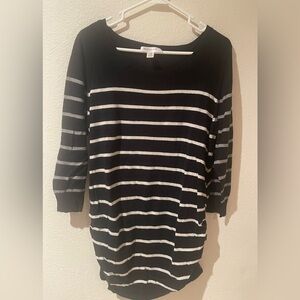 Motherhood Maternity Side Ruched Sweater